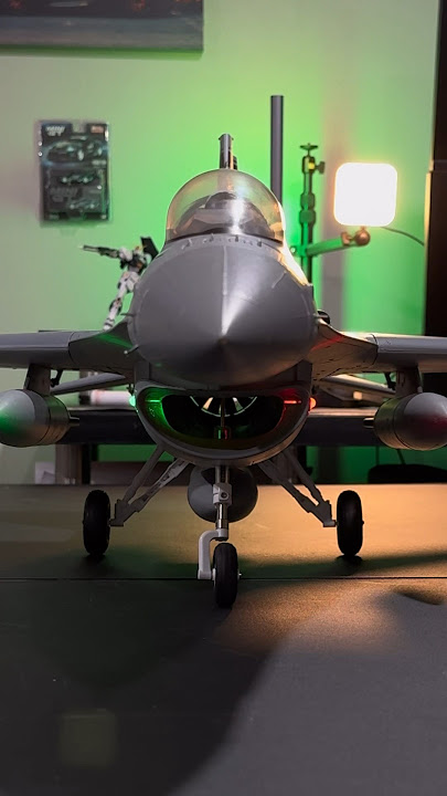 Sights & Sounds of a NEW RC F-16 🔥