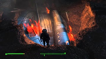 Fallout 4 Alien ship crash landing