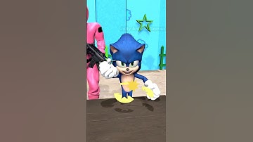 Sonic is a Pro Player of Dalgona Candy in Squid Game #sonic #squidgame #dalgona #funny