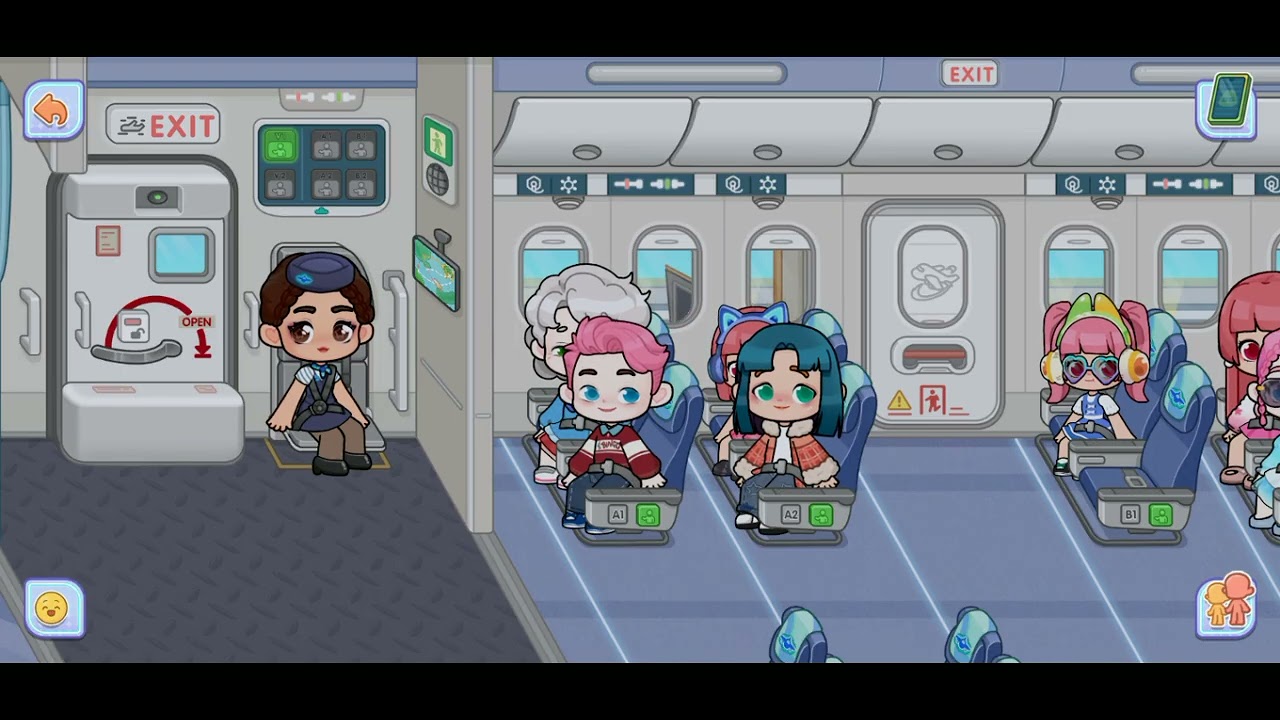 Trip time at the airport part 2 @ Asthatic Games # Game world 