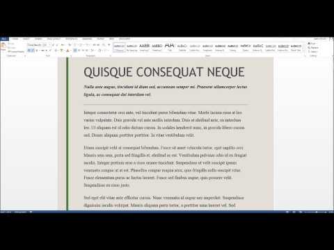 How To Get Rid Of A Horizontal Line In Word