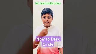 ✍️ Homi Bhabha Exam Important Tip ! How to Fill OMR Sheet Correctly or Dark the Circle #dhbbvc