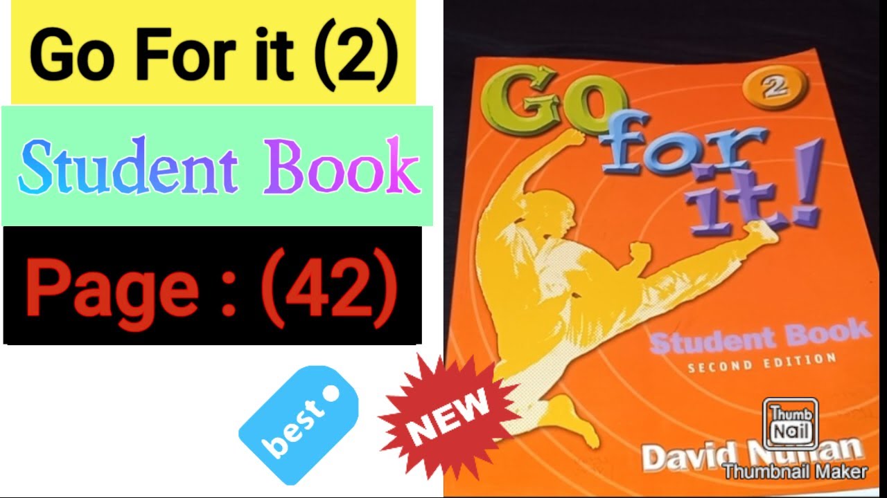 Go For it (2) / Second Edition / Student Book. Page[42] - YouTube