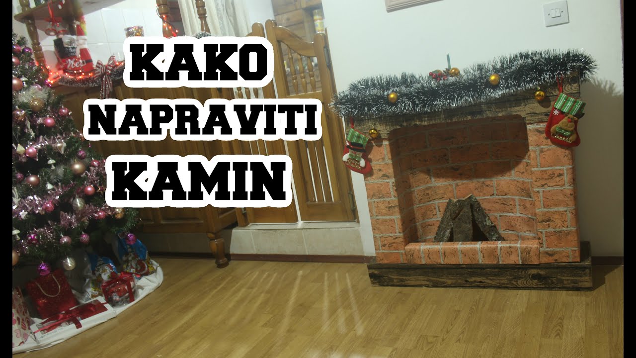 Kako Napraviti Kamin Od Kartona Como Hacer Una Chimenea De