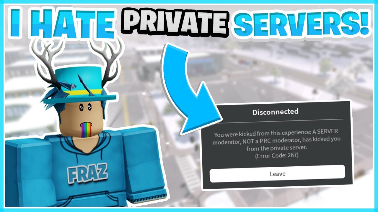 The PAIN of being in a PRIVATE SERVER in ER:LC // Roblox ERLC! - YouTube