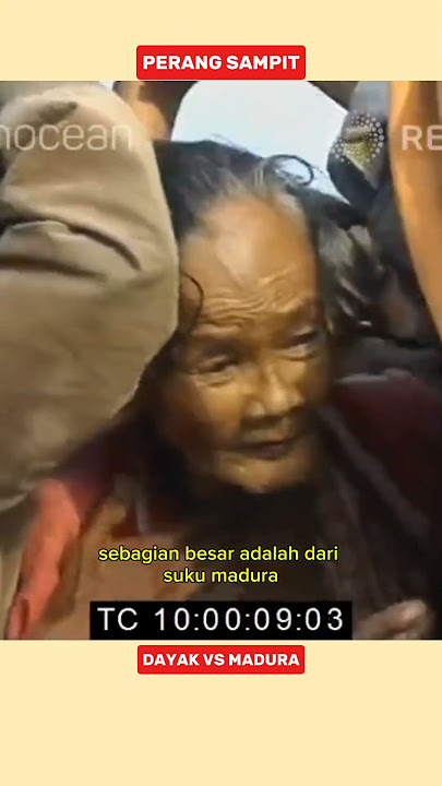 PERANG SAMPIT, DAYAK VS MADURA #shorts #perangsampit #tragedisampit #dayak