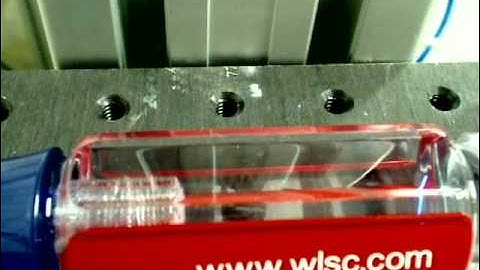 UV Laser Marking Plastic  with contrast www.wlsc.com laser integrator, laser automation