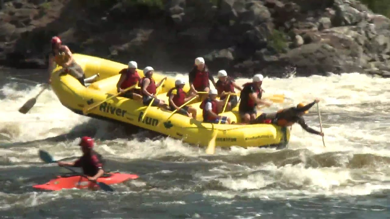 Rafting at its Best in the Ottawa River - Ontario, Canada - YouTube