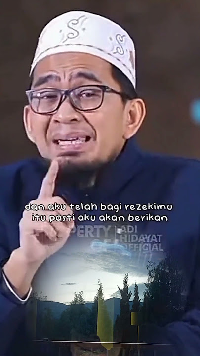 Jangan terlalu khawatir tentang masa depan #ustadzadihidayat #selfreminder
