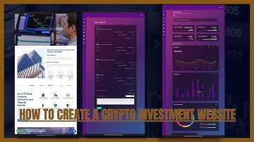 How To Create a Crypto website | Using  Hyip Gold Coder Manger | Bitcoin investment website