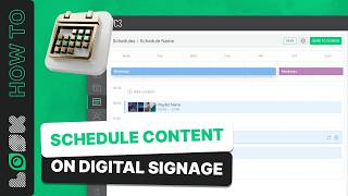 How to Schedule Content on Digital Signage: Complete Guide screenshot 3