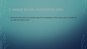 Crafting Your Unique Selling Proposition (USP): Stand Out from the Competition