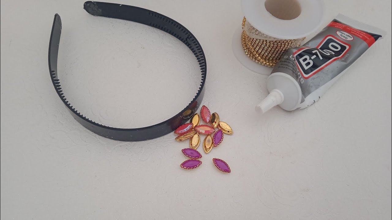 مشروع مربح للعيد طوق شعر رائع جدا 