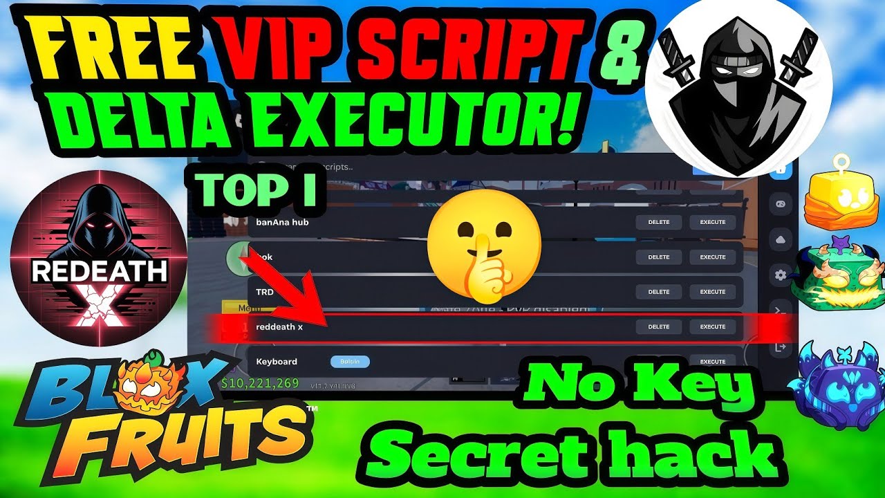 Blox Fruits Script May 2025 | No Key, Auto Farm, God Mode & Instant Kill!