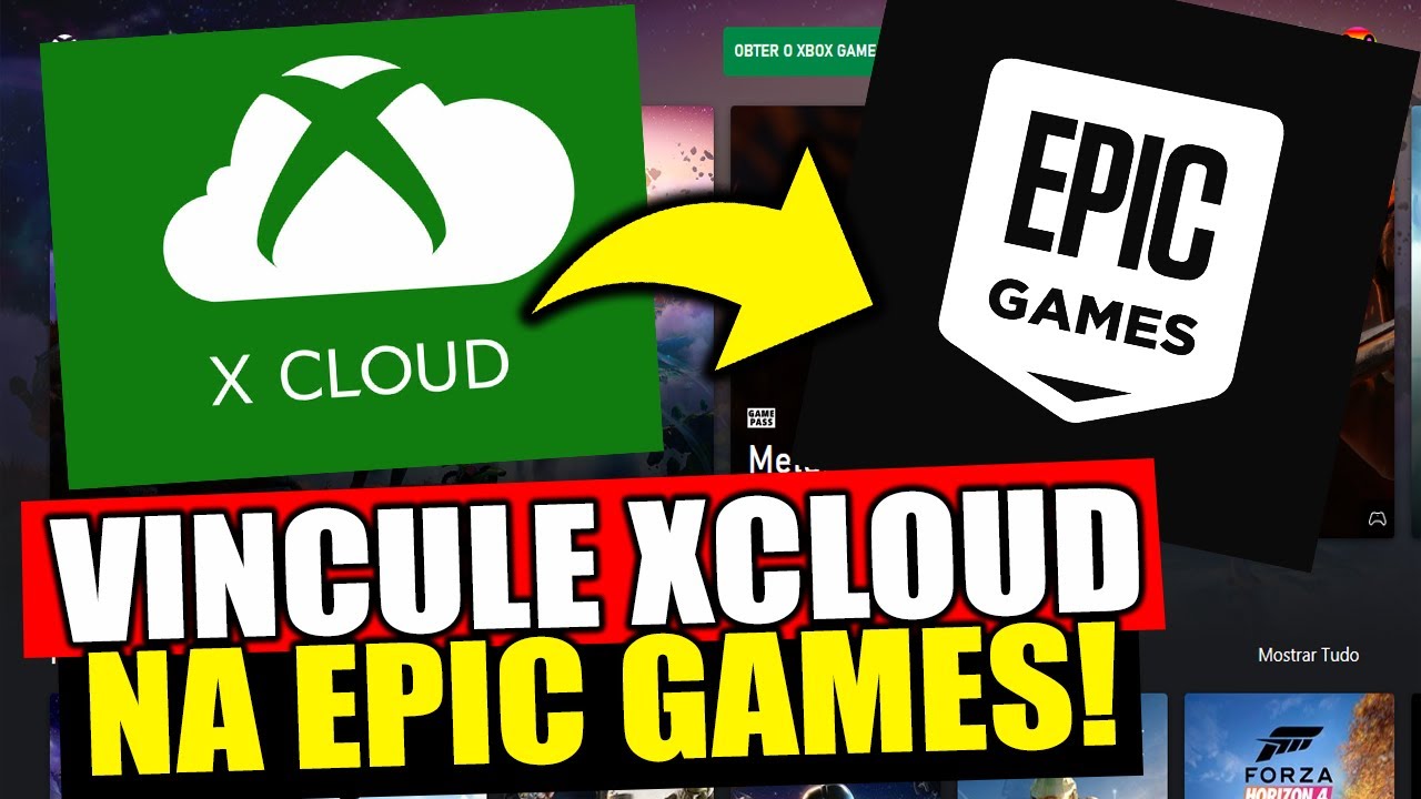 JOGAR FORTNITE NO XCLOUD e vinculado a conta epic games com o Xbox