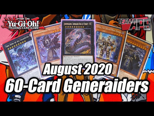 Yu-Gi-Oh! Trell's 60-Card Generaider Deck Profile | August 2020 | Team APS  - YouTube