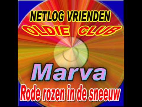 MARVA - RODE ROZEN IN DE SNEEUW