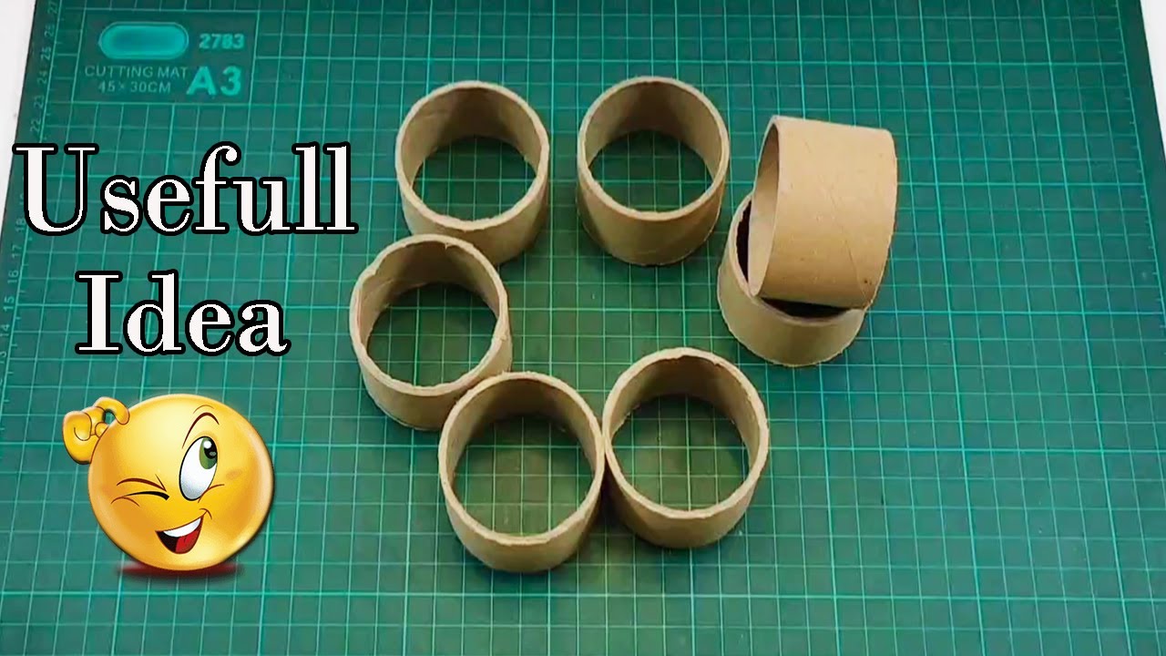 Cardboard Ruller Examples DIY Master Shares Creative Ways to Repurpose Cardboard Rolls! - YouTube