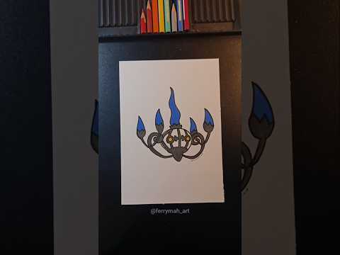 POKEMON CHANDELURE HANTU API TAPI PUNYA BANYAK KELEMAHAN 😱👻 #chandelure #pokemon #games #anime