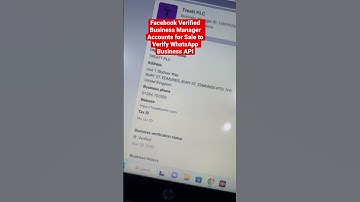 Facebook verified business manager account |Facebook business manager account| WhatsApp business api