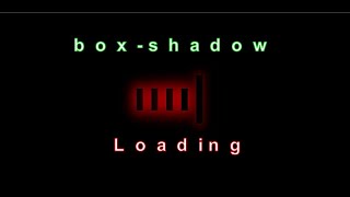 Famous Box-shadow Loading animation (GENISYS) Wealth
