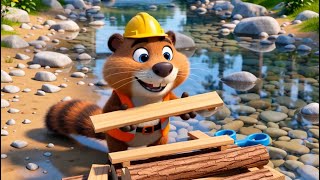 Beaver Learning Song | Educational Baby Songs &amp; Nursery Rhymes | Learn Through Music