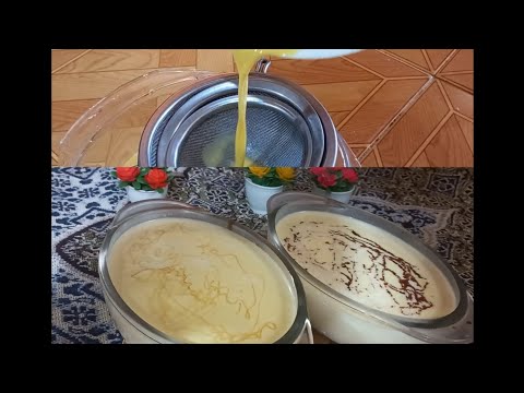 شیر مقوی معجزه آسای آغوز از طبیعت تا میز غذا شیر سنتی رشه شیر غلیظ شده خامه ای