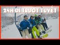 Cuộc Sống Ở Nhật 48 | Thử thách 24h trượt tuyết ở Nhật Bản | Nico Chin
