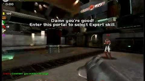 Quake Live Getting Expert stage at Skill test