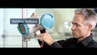 SITRANS FC430 - Installation in drei Schritten