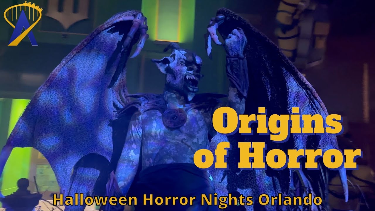 The Origins of Horror Scare Zone at Halloween Horror Nights 2025 - YouTube
