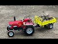 Remote Control Tractor Trolley Fully Loaded Mahindra ultra 555 | The UK Unboxer