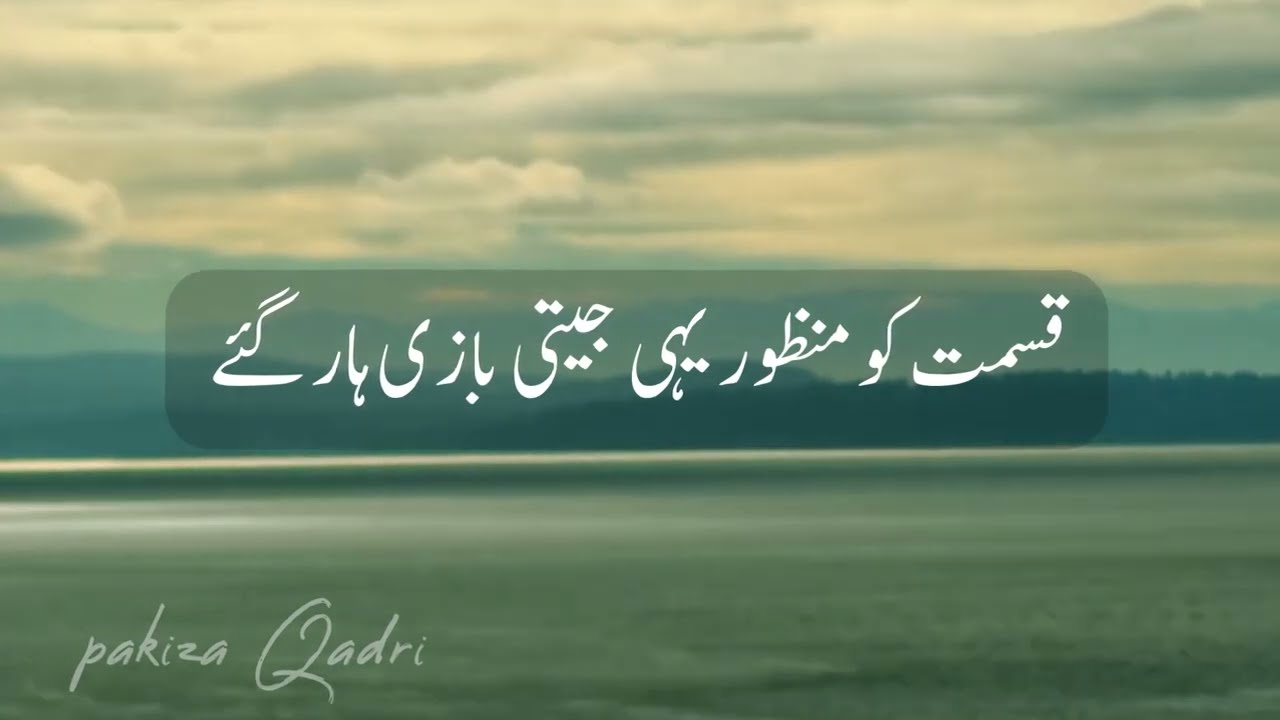 اب تو اپنی محفل میں کچھ تاجر ہیں کچھ سوداگر|status| Life|pakiza
