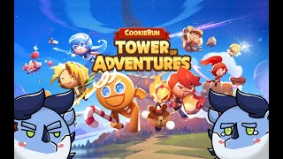 🔴LIVE STREAMING COOKIE RUN TOWER OF ADVENTURE #vtuber #verticallivestream #cookierun