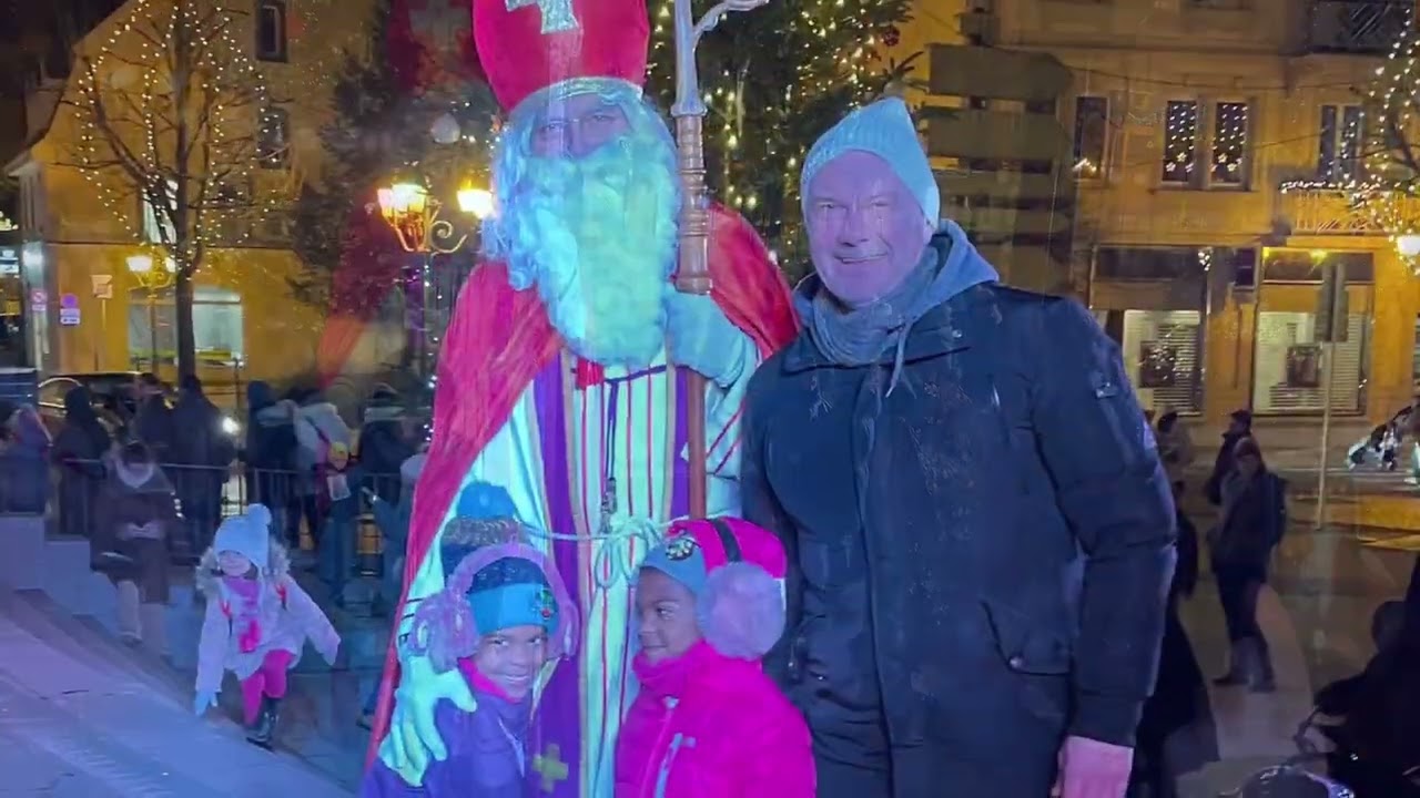 Accueil de Saint Nicolas à Cernay