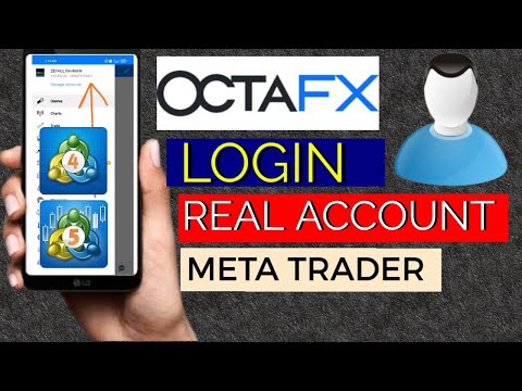 Real account login 2022 | octafx account login meta trader | how to login real account