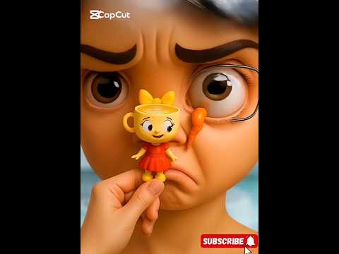 دودة جوه عينها