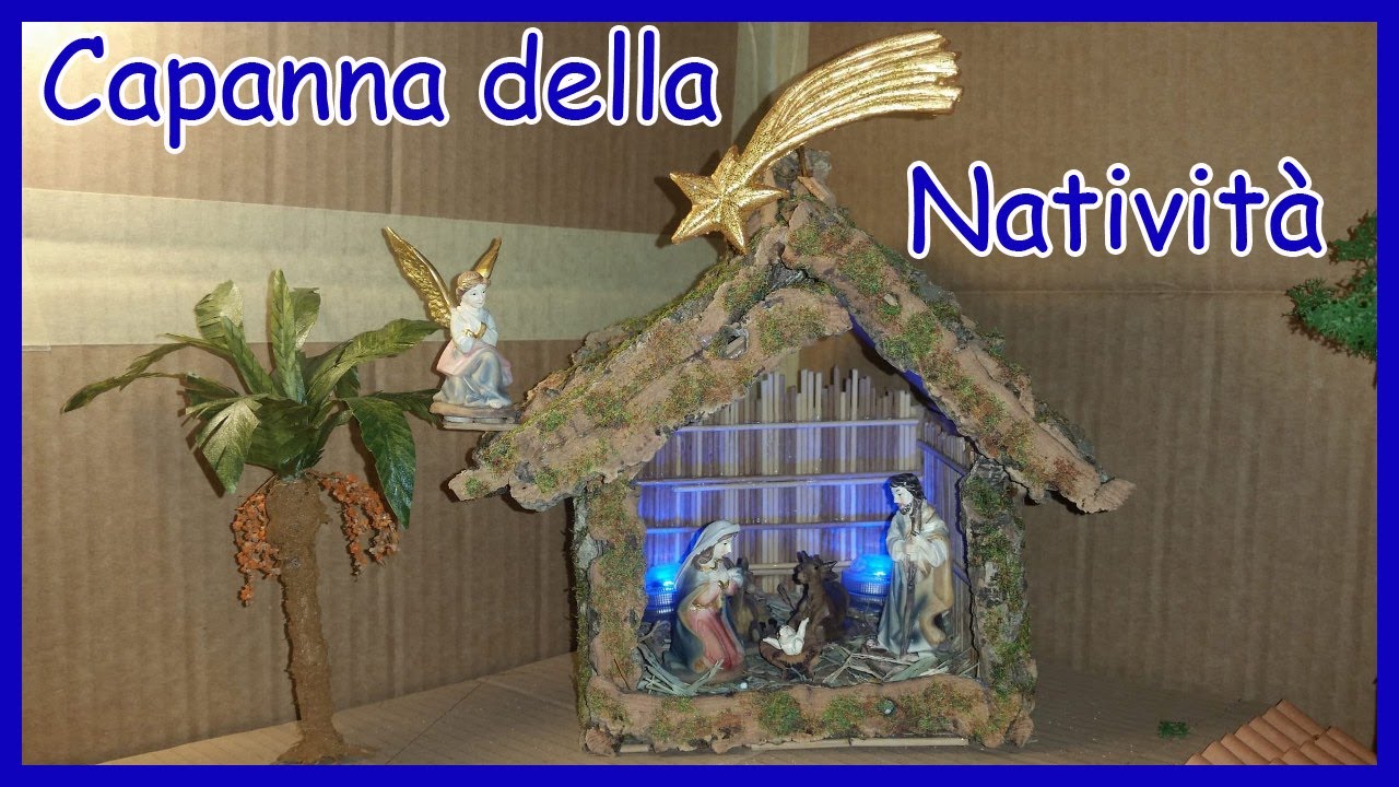 Capanna Della Nativita In Cartone E Sughero Costruzione Presepe Il Fai Da Te Di Zio Roberto Youtube