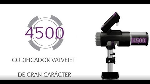 4500 Valvejet Video ES Markem Imaje