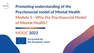 5. The Psychosocial Model of Mental Health - What is the Psychosocial model?