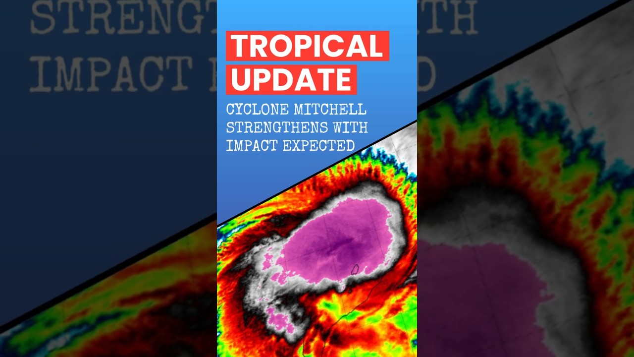 Damaging Cyclone Impact, Flooding Likely (Mitchell)... #weather #australia #cyclone