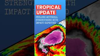 Damaging Cyclone Impact, Flooding Likely (Mitchell)...  #weather #australia #cyclone
