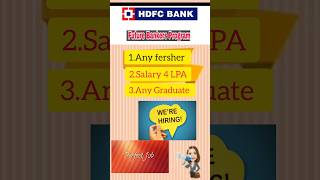 Hdfc work from home| latest job 2023| online jobs at Home # hdfc Bank # work from Home