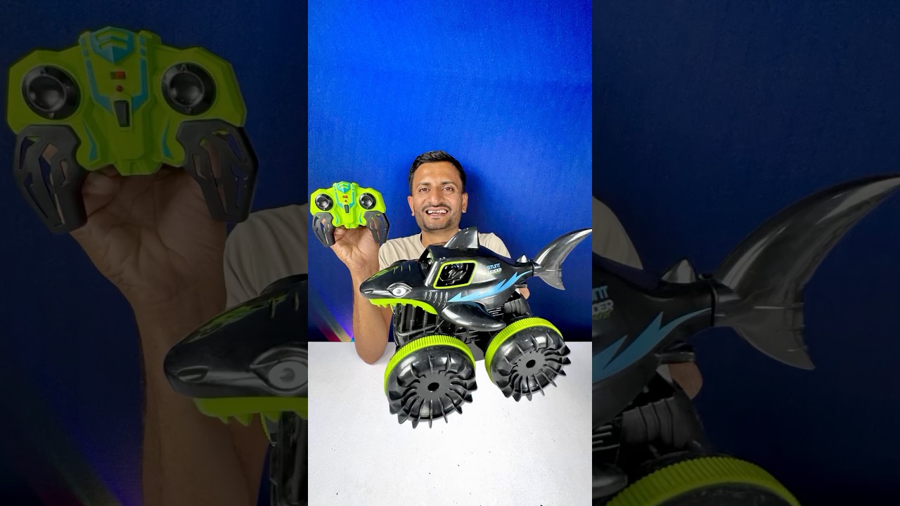 Remote control shark car |run on land and water