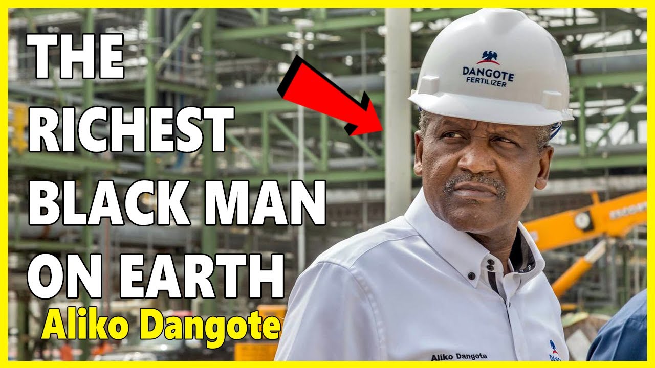 Aliko Dangote Still The Richest man in Africa and The Richest Black man on Earth #shorts
