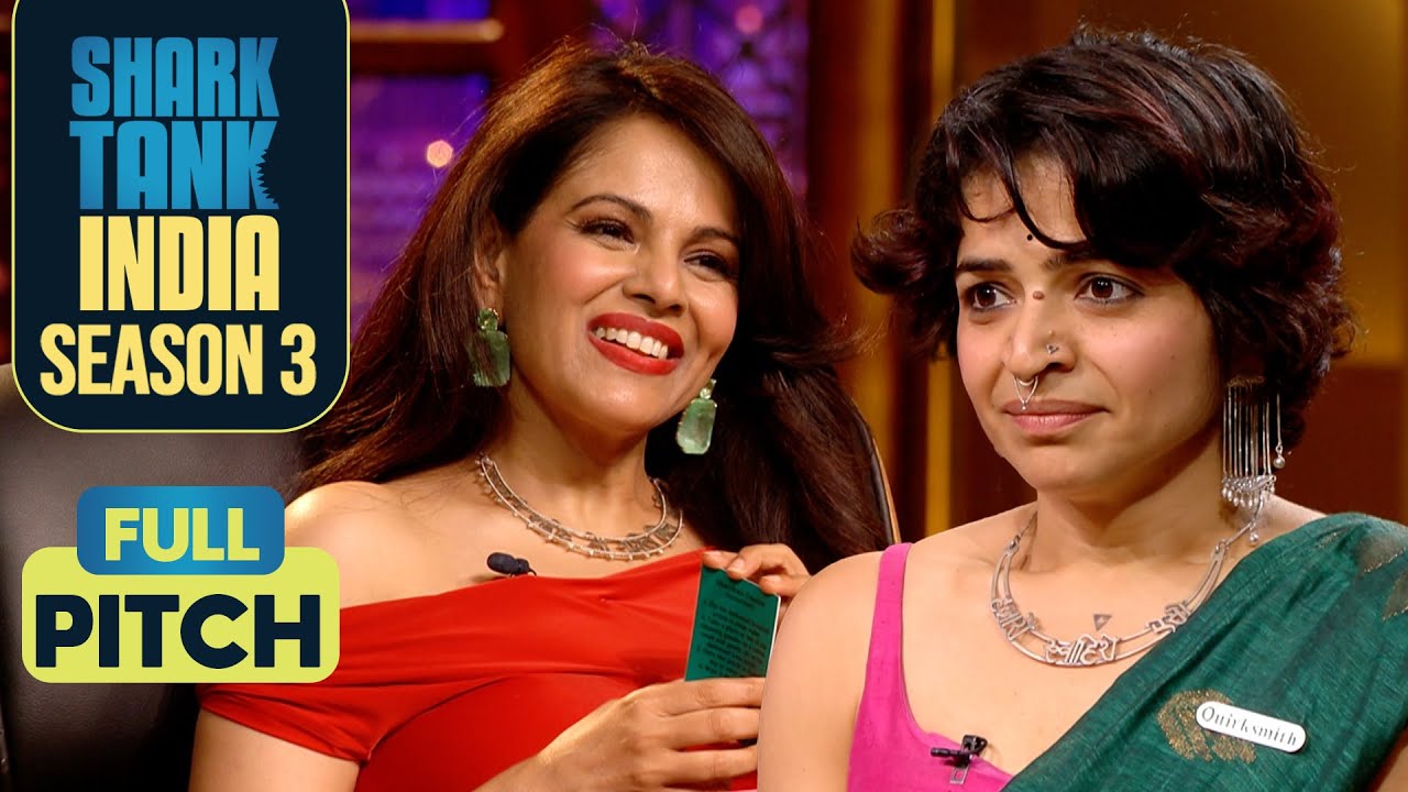‘Quirksmith’ की Poetic Silver Jewelry लगी Sharks को Beautiful | Shark Tank India S3 | Full Pitch