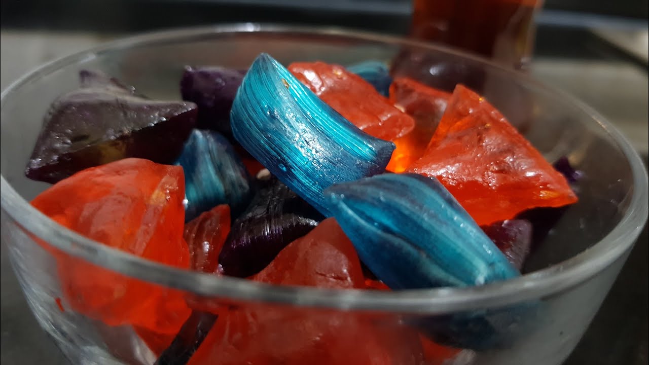 El yapımı Akide Şekeri , Kolay Akide Şekeri Tarifi, evde akide Şeker Yapımı, handmade Candy Recipe