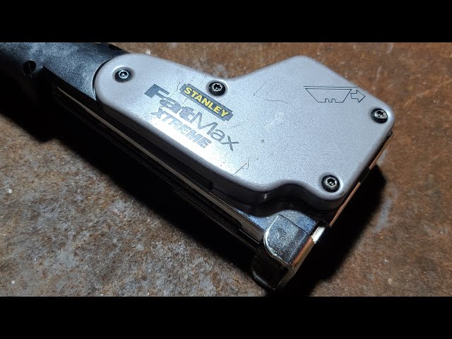 Hammer - Knife Tacker/Utility Stanley Combination YouTube FatMax Xtreme Review