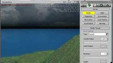 Crysis Sandbox Tutorial 25 Modify Terrain