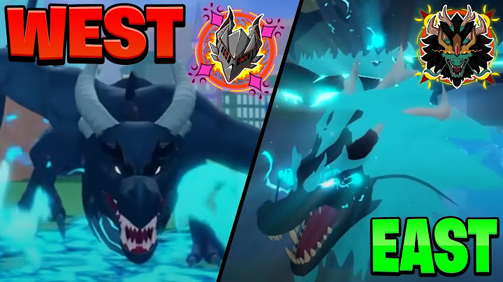 East VS West Dragon // Which is Better & Showcase [Blox Fruits]